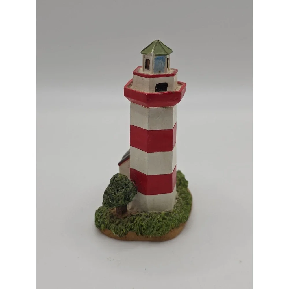Vintage Colorful Lighthouse Figurine 4